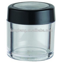 2015 new cosmetic jar with eye jar